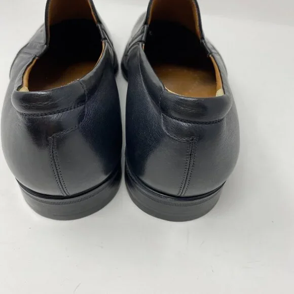 NEW moreschi leather slip on shoes